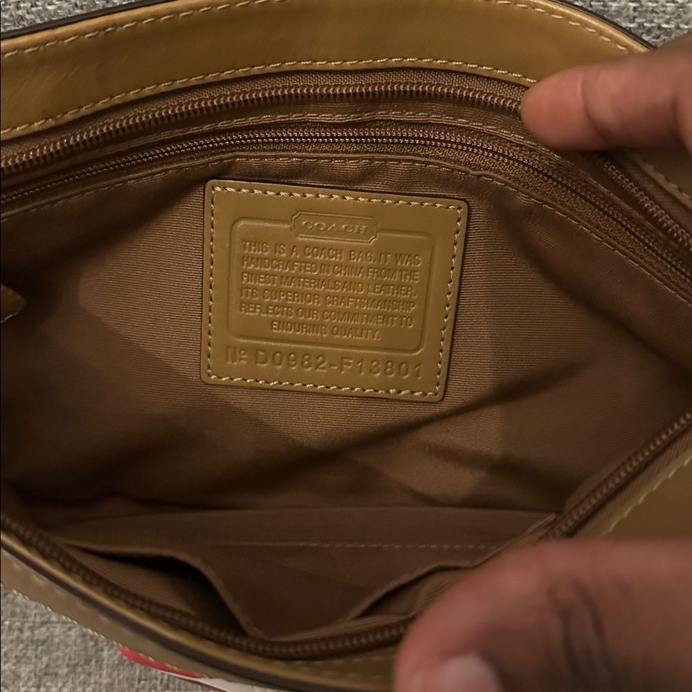 Coach Multicolor Signature Wristlet - Picture 5 of 5